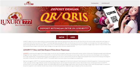LUXURY777 Situs Judi Slot Petir Deposit Pulsa Terpercaya.